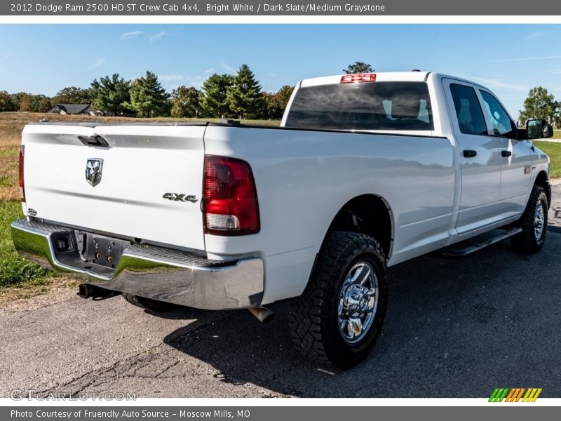 Bright White / Dark Slate/Medium Graystone 2012 Dodge Ram 2500 HD ST Crew Cab 4x4