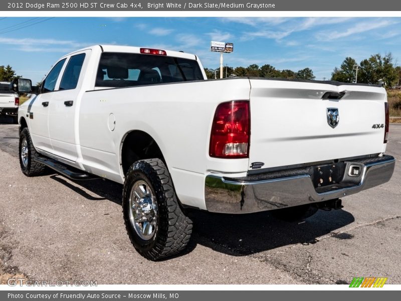 Bright White / Dark Slate/Medium Graystone 2012 Dodge Ram 2500 HD ST Crew Cab 4x4