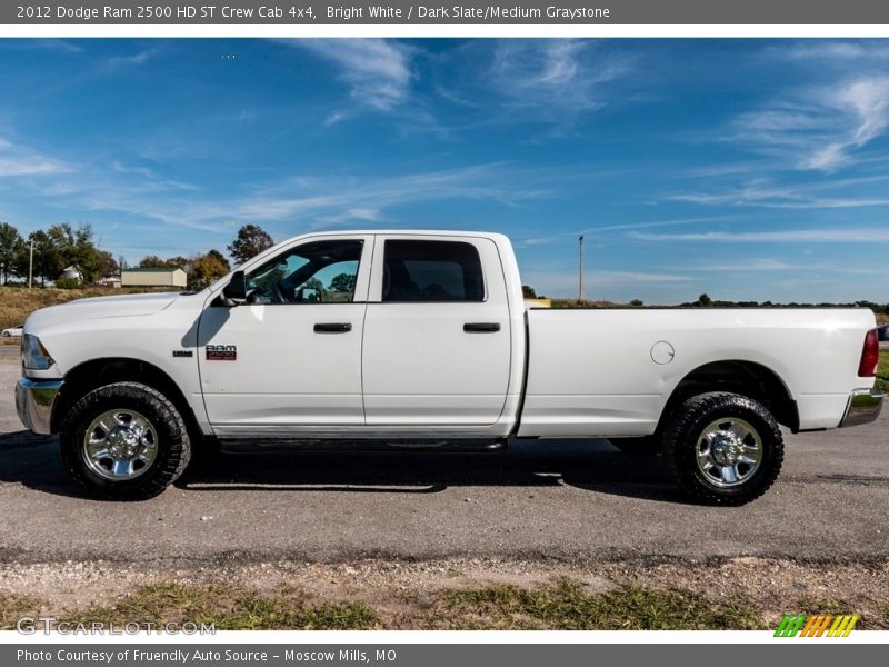 Bright White / Dark Slate/Medium Graystone 2012 Dodge Ram 2500 HD ST Crew Cab 4x4