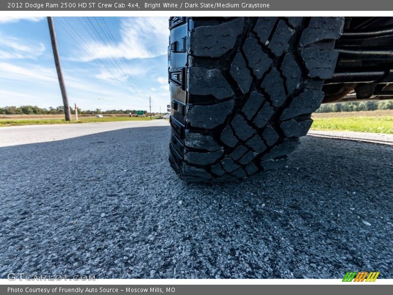 Bright White / Dark Slate/Medium Graystone 2012 Dodge Ram 2500 HD ST Crew Cab 4x4