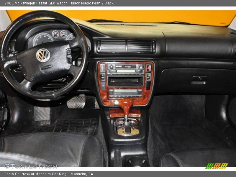 Black Magic Pearl / Black 2001 Volkswagen Passat GLX Wagon