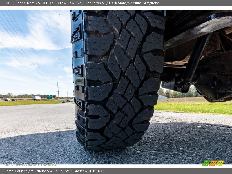 Bright White / Dark Slate/Medium Graystone 2012 Dodge Ram 2500 HD ST Crew Cab 4x4