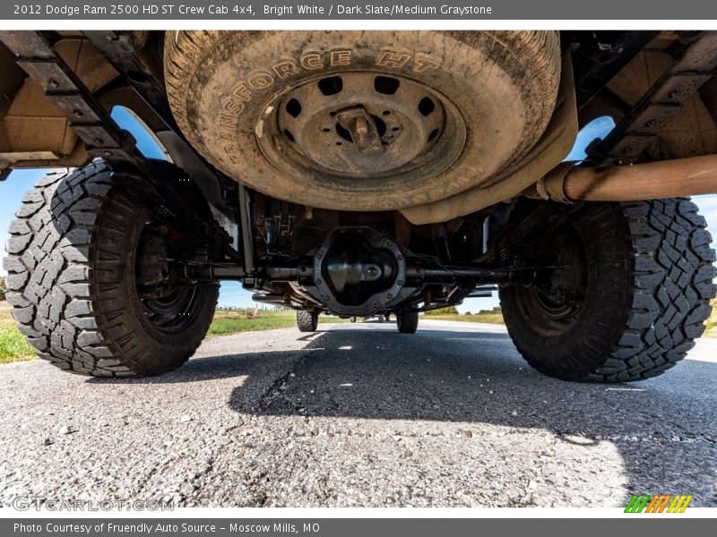 Bright White / Dark Slate/Medium Graystone 2012 Dodge Ram 2500 HD ST Crew Cab 4x4