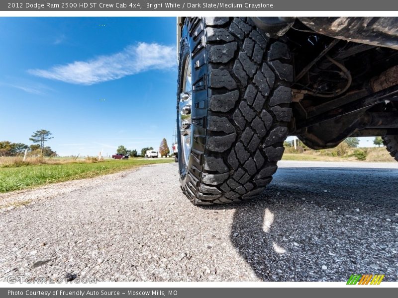 Bright White / Dark Slate/Medium Graystone 2012 Dodge Ram 2500 HD ST Crew Cab 4x4