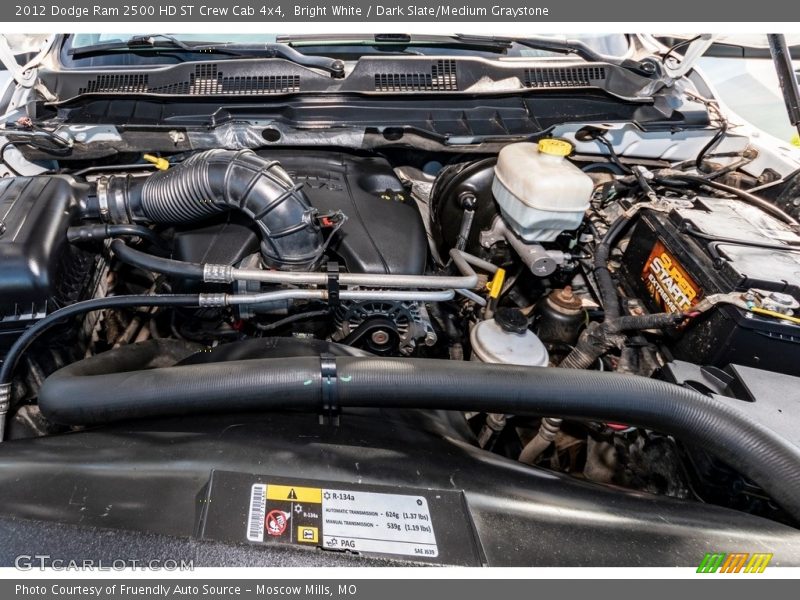 Bright White / Dark Slate/Medium Graystone 2012 Dodge Ram 2500 HD ST Crew Cab 4x4