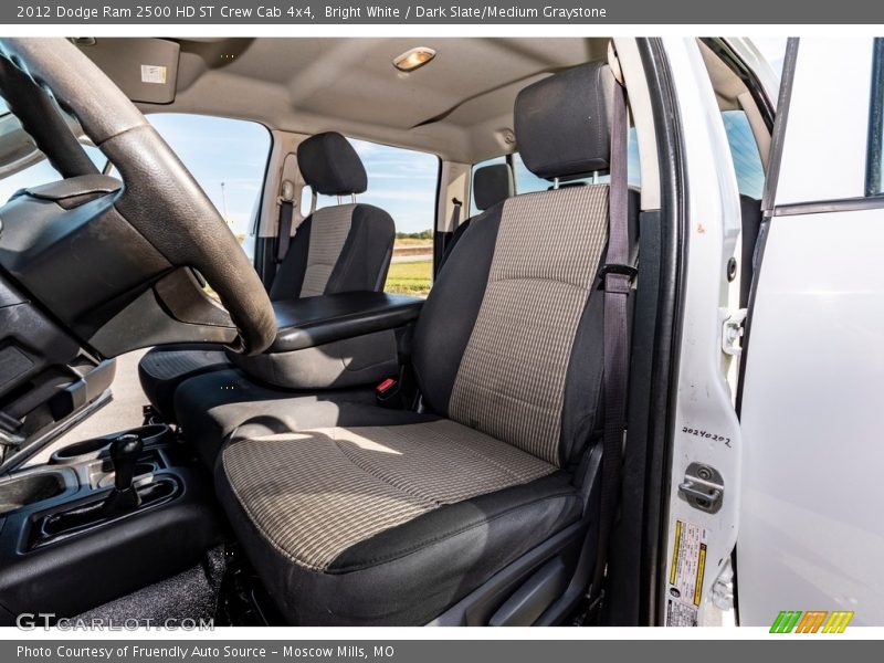 Bright White / Dark Slate/Medium Graystone 2012 Dodge Ram 2500 HD ST Crew Cab 4x4