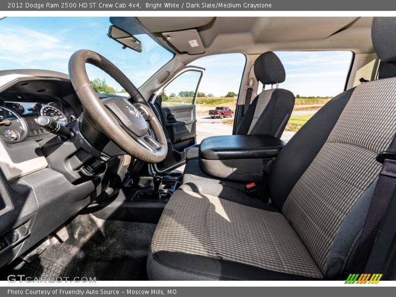 Bright White / Dark Slate/Medium Graystone 2012 Dodge Ram 2500 HD ST Crew Cab 4x4