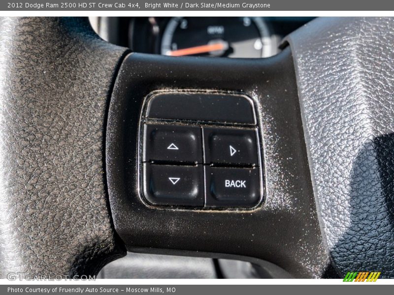 Bright White / Dark Slate/Medium Graystone 2012 Dodge Ram 2500 HD ST Crew Cab 4x4