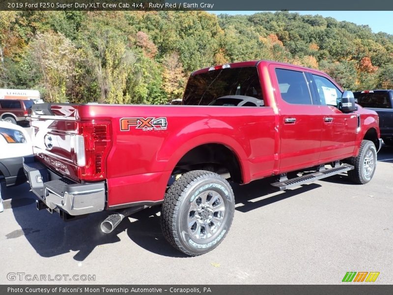  2019 F250 Super Duty XLT Crew Cab 4x4 Ruby Red