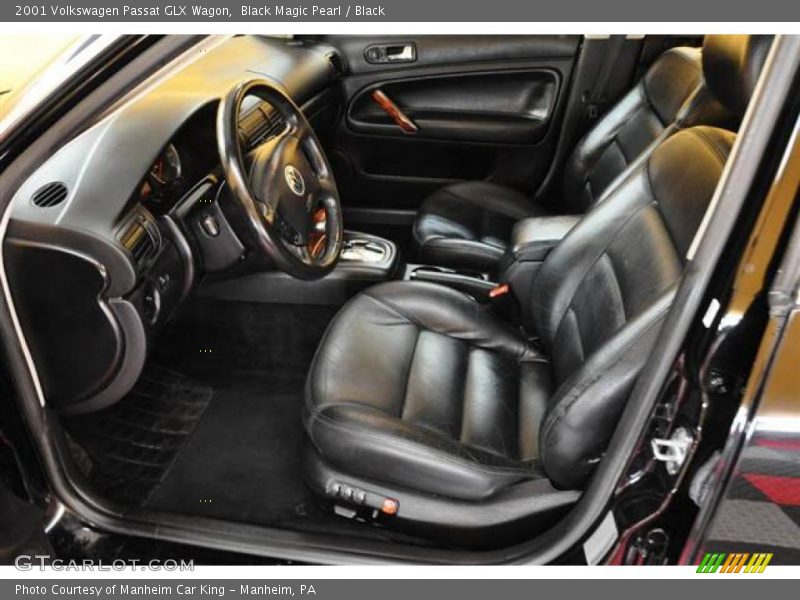 Black Magic Pearl / Black 2001 Volkswagen Passat GLX Wagon