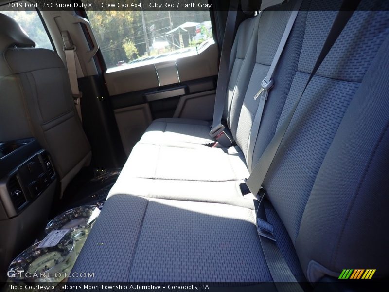 Ruby Red / Earth Gray 2019 Ford F250 Super Duty XLT Crew Cab 4x4