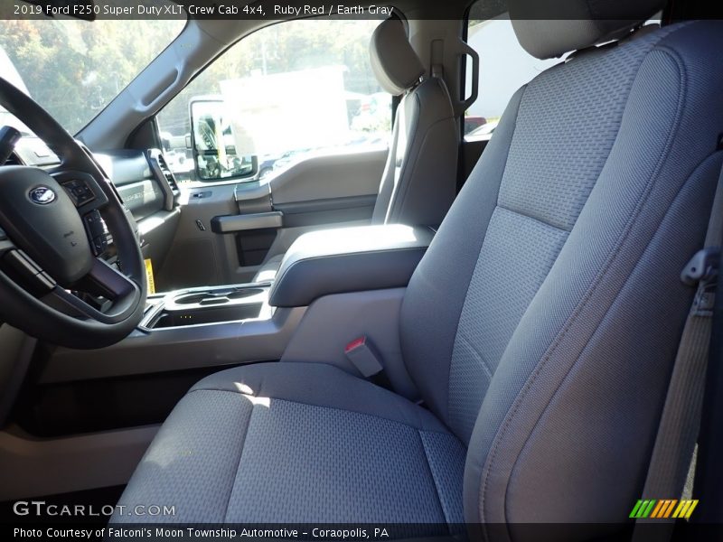 Ruby Red / Earth Gray 2019 Ford F250 Super Duty XLT Crew Cab 4x4