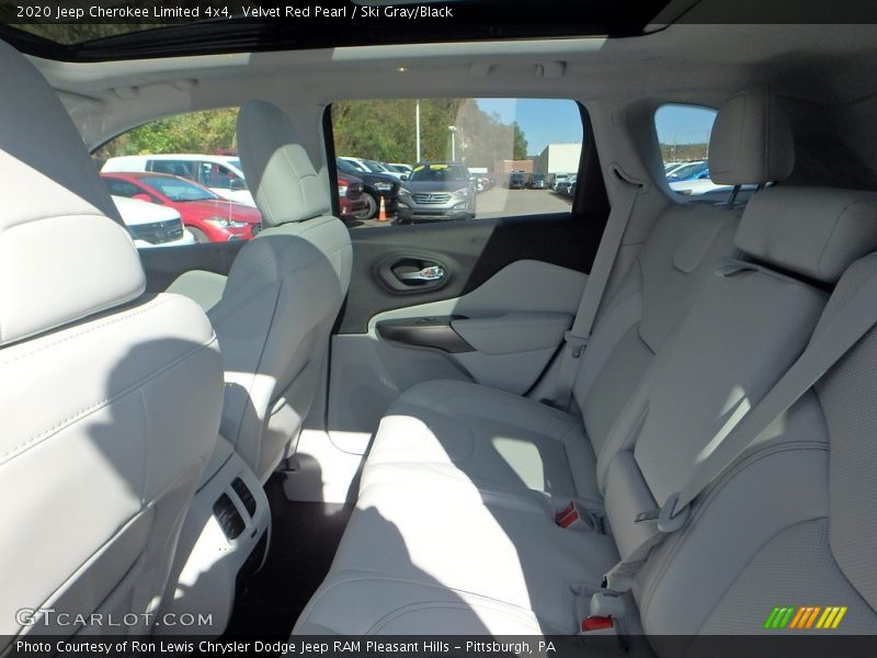 Velvet Red Pearl / Ski Gray/Black 2020 Jeep Cherokee Limited 4x4