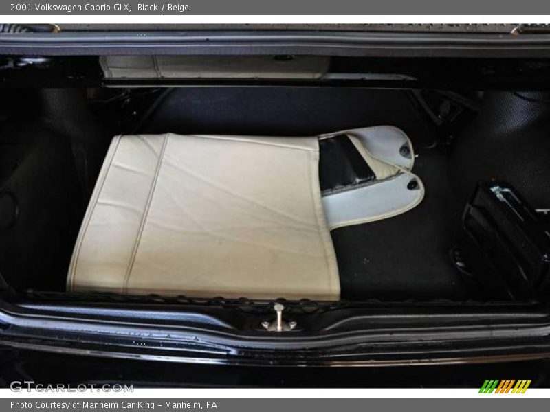 Black / Beige 2001 Volkswagen Cabrio GLX