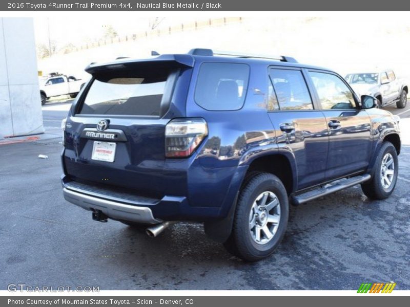 Nautical Blue Metallic / Black 2016 Toyota 4Runner Trail Premium 4x4