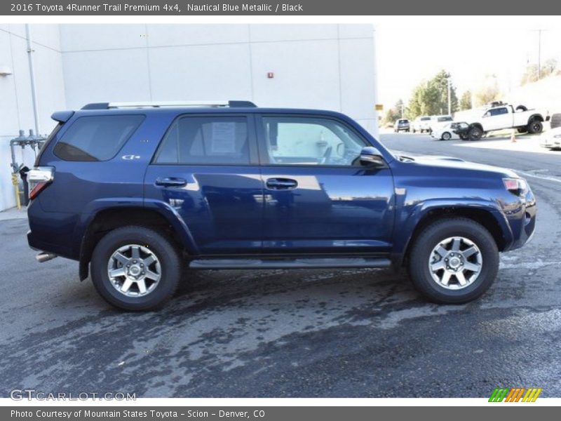 Nautical Blue Metallic / Black 2016 Toyota 4Runner Trail Premium 4x4