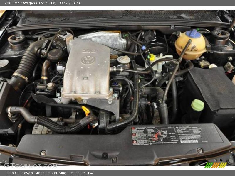 Black / Beige 2001 Volkswagen Cabrio GLX