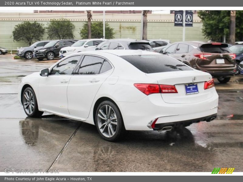 Platinum White Pearl / Parchment 2020 Acura TLX V6 Technology Sedan