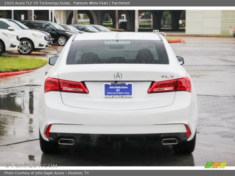 Platinum White Pearl / Parchment 2020 Acura TLX V6 Technology Sedan