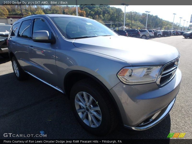 Billet / Black 2020 Dodge Durango SXT AWD