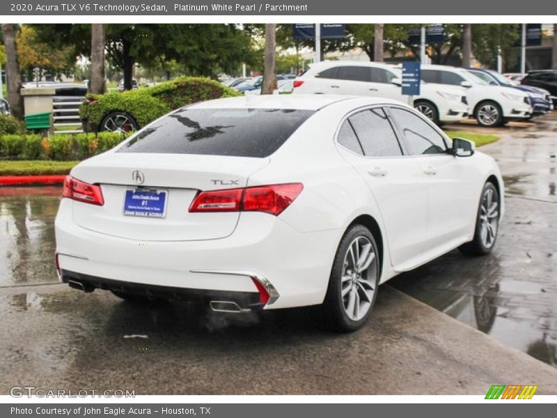 Platinum White Pearl / Parchment 2020 Acura TLX V6 Technology Sedan