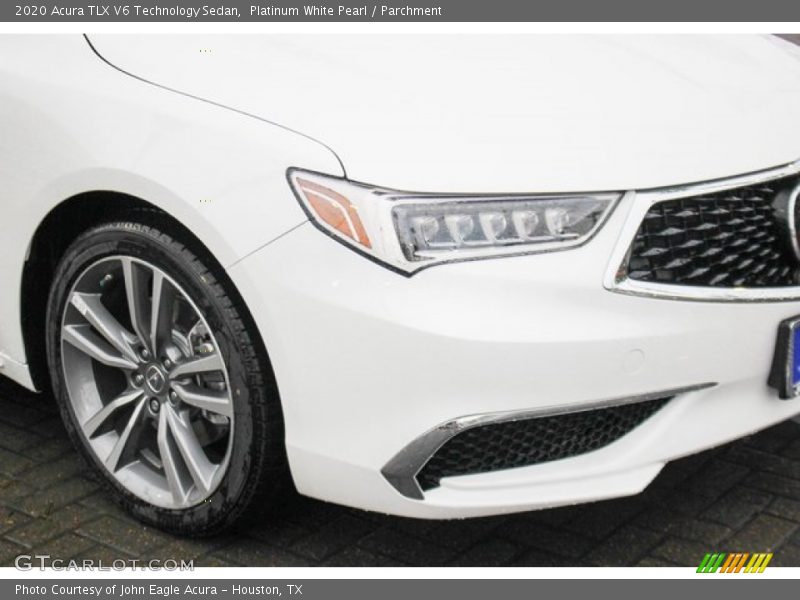 Platinum White Pearl / Parchment 2020 Acura TLX V6 Technology Sedan