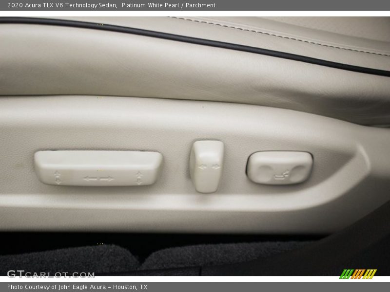 Platinum White Pearl / Parchment 2020 Acura TLX V6 Technology Sedan