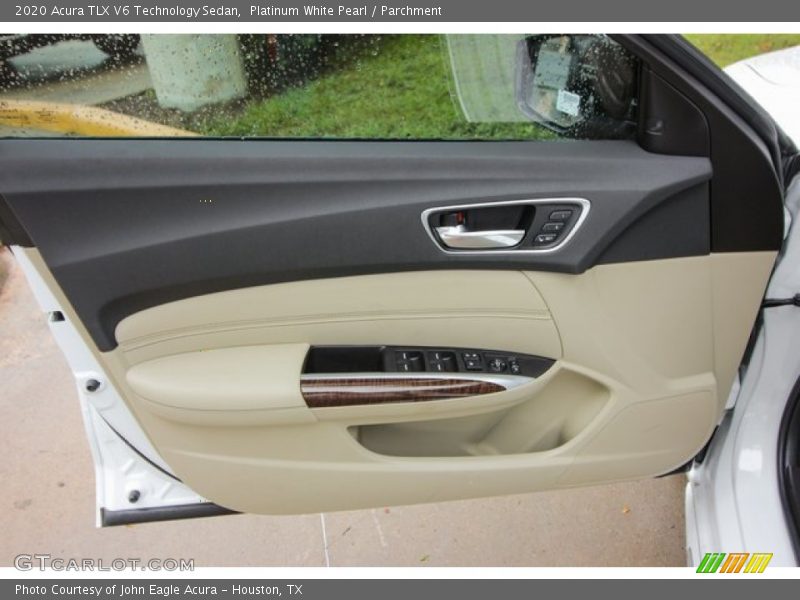 Platinum White Pearl / Parchment 2020 Acura TLX V6 Technology Sedan