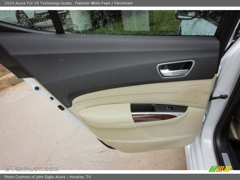 Platinum White Pearl / Parchment 2020 Acura TLX V6 Technology Sedan