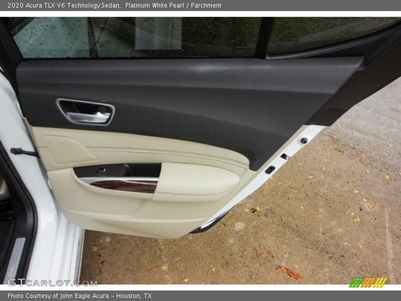 Platinum White Pearl / Parchment 2020 Acura TLX V6 Technology Sedan
