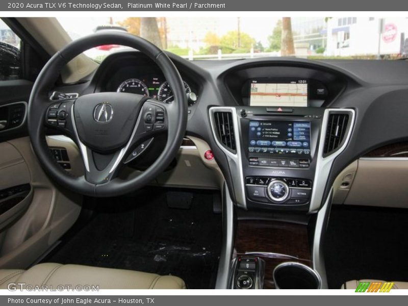 Platinum White Pearl / Parchment 2020 Acura TLX V6 Technology Sedan