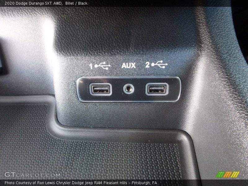 Billet / Black 2020 Dodge Durango SXT AWD