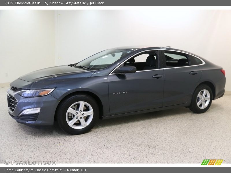 Shadow Gray Metallic / Jet Black 2019 Chevrolet Malibu LS