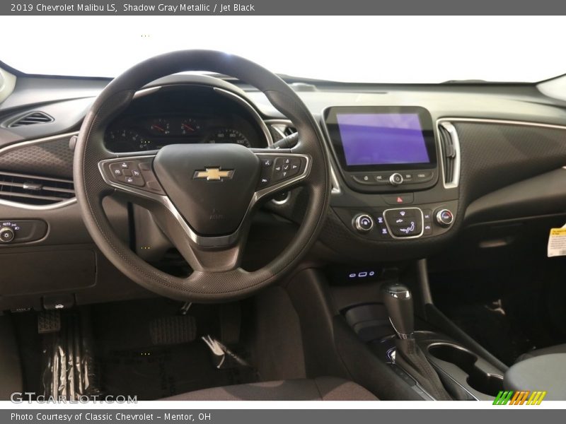 Shadow Gray Metallic / Jet Black 2019 Chevrolet Malibu LS