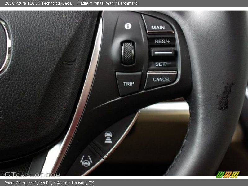 Platinum White Pearl / Parchment 2020 Acura TLX V6 Technology Sedan