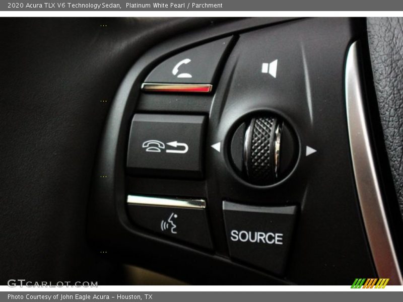 Platinum White Pearl / Parchment 2020 Acura TLX V6 Technology Sedan