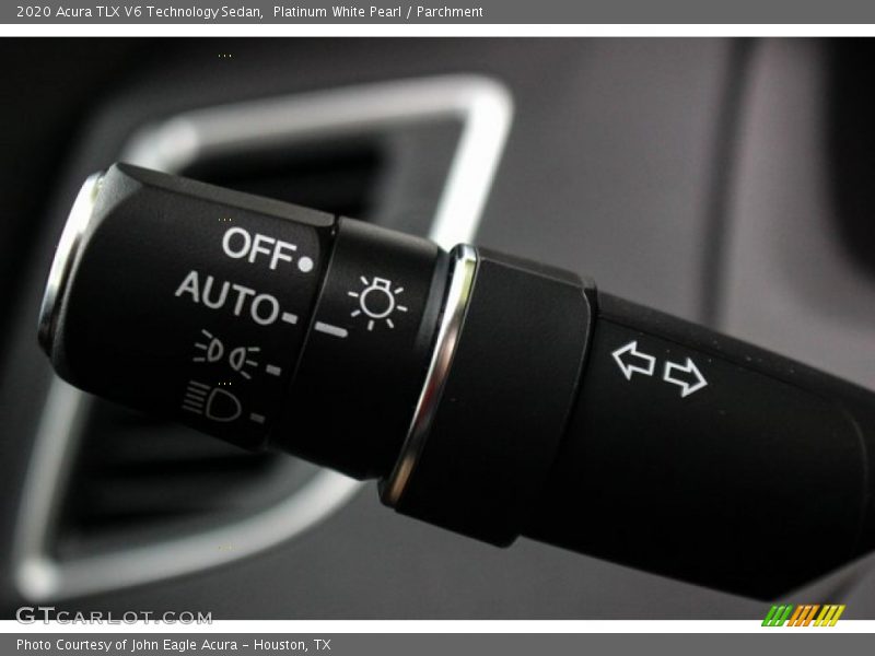 Platinum White Pearl / Parchment 2020 Acura TLX V6 Technology Sedan