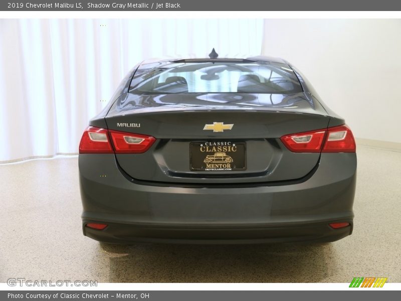 Shadow Gray Metallic / Jet Black 2019 Chevrolet Malibu LS