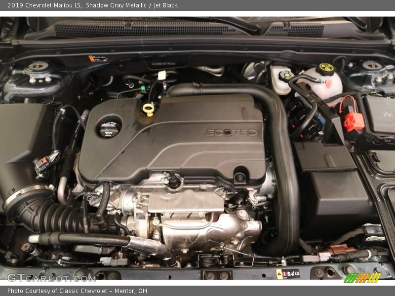 Shadow Gray Metallic / Jet Black 2019 Chevrolet Malibu LS