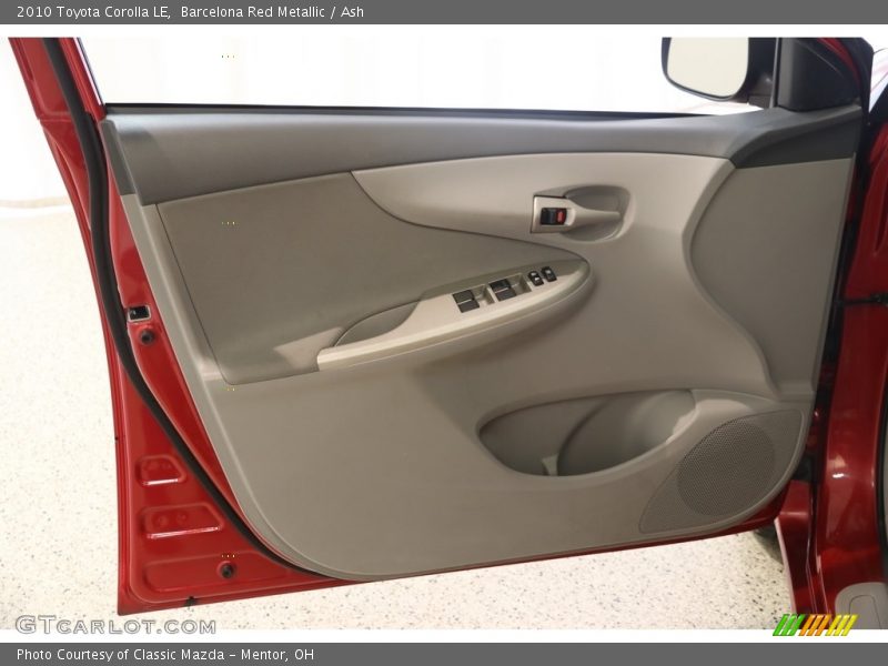 Barcelona Red Metallic / Ash 2010 Toyota Corolla LE