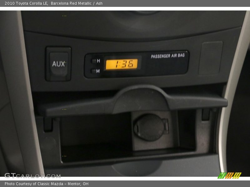 Barcelona Red Metallic / Ash 2010 Toyota Corolla LE