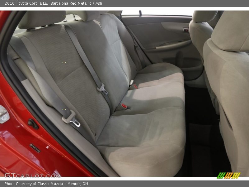 Barcelona Red Metallic / Ash 2010 Toyota Corolla LE
