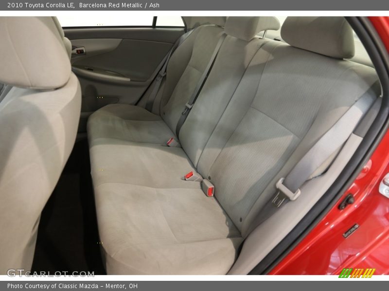 Barcelona Red Metallic / Ash 2010 Toyota Corolla LE