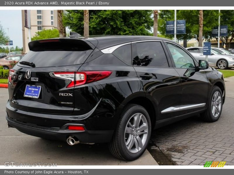 Majestic Black Pearl / Ebony 2020 Acura RDX Advance AWD