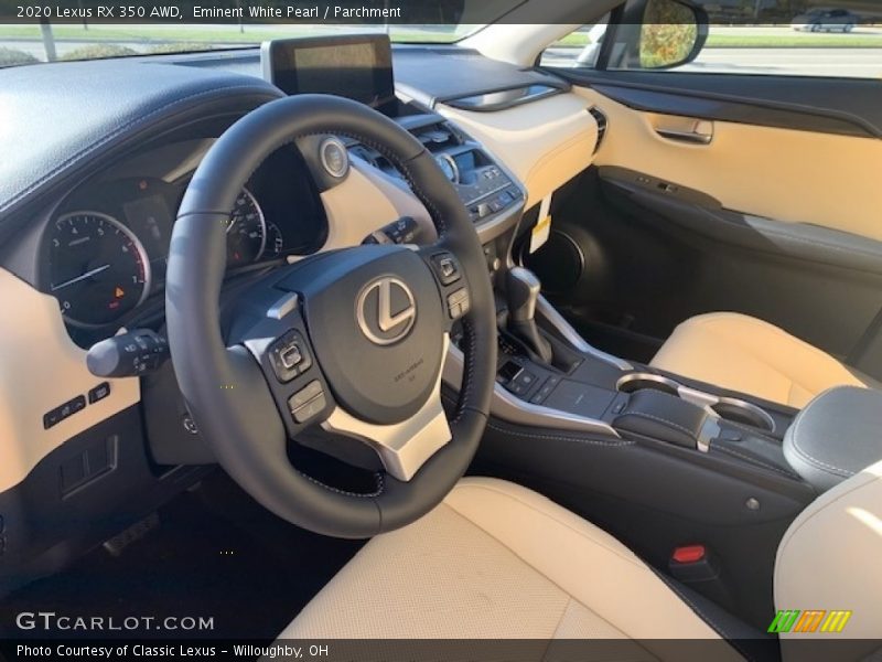 Eminent White Pearl / Parchment 2020 Lexus RX 350 AWD