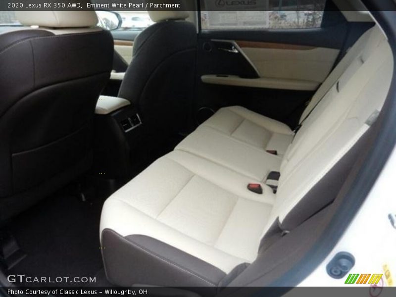 Eminent White Pearl / Parchment 2020 Lexus RX 350 AWD