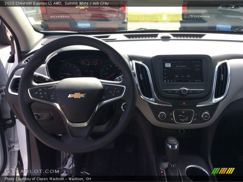 Summit White / Ash Gray 2020 Chevrolet Equinox LS AWD