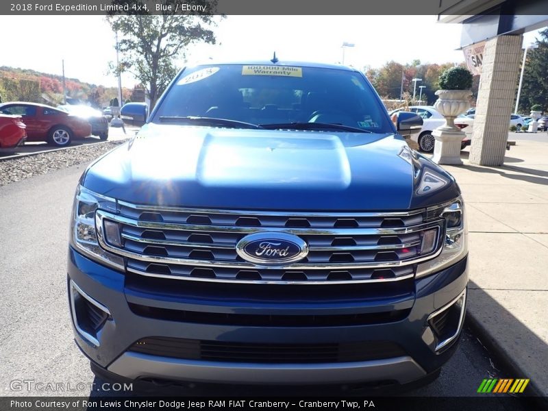 Blue / Ebony 2018 Ford Expedition Limited 4x4