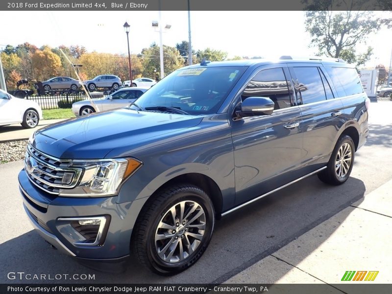 Blue / Ebony 2018 Ford Expedition Limited 4x4