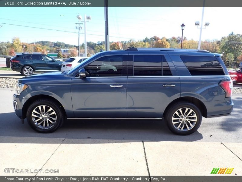 Blue / Ebony 2018 Ford Expedition Limited 4x4